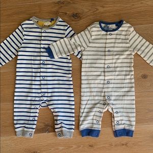 Mini Boden Rompers 0/3 months
